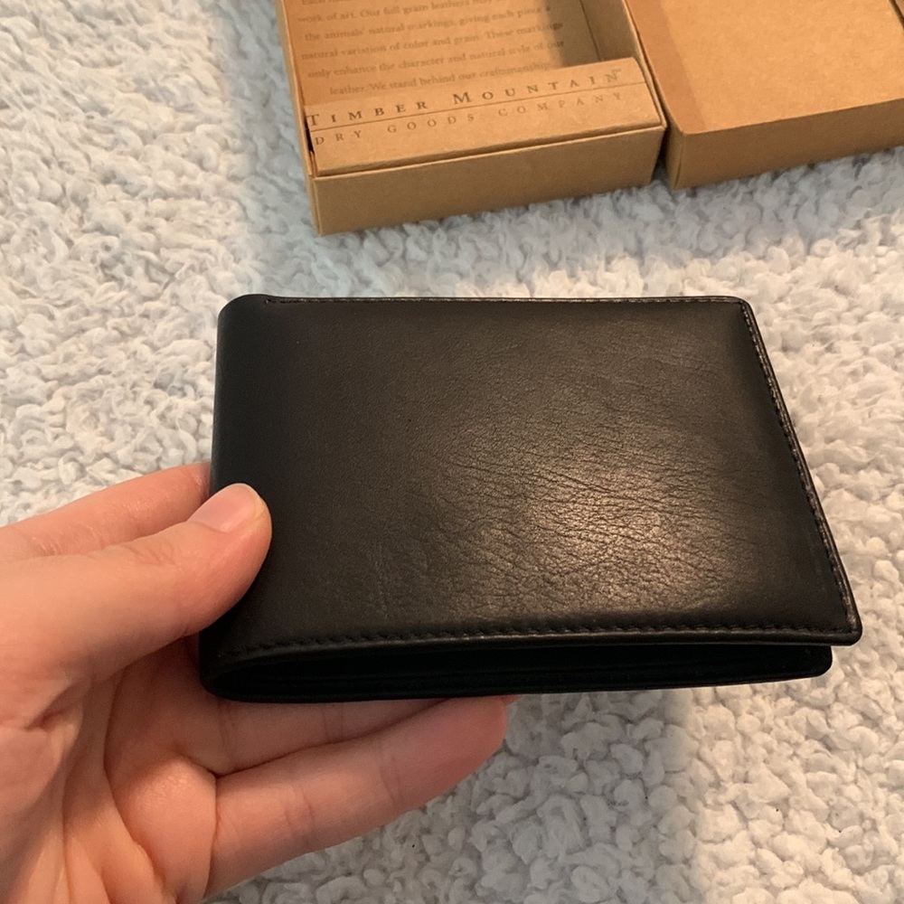 Timber Mountain Genuine Leather Wallet